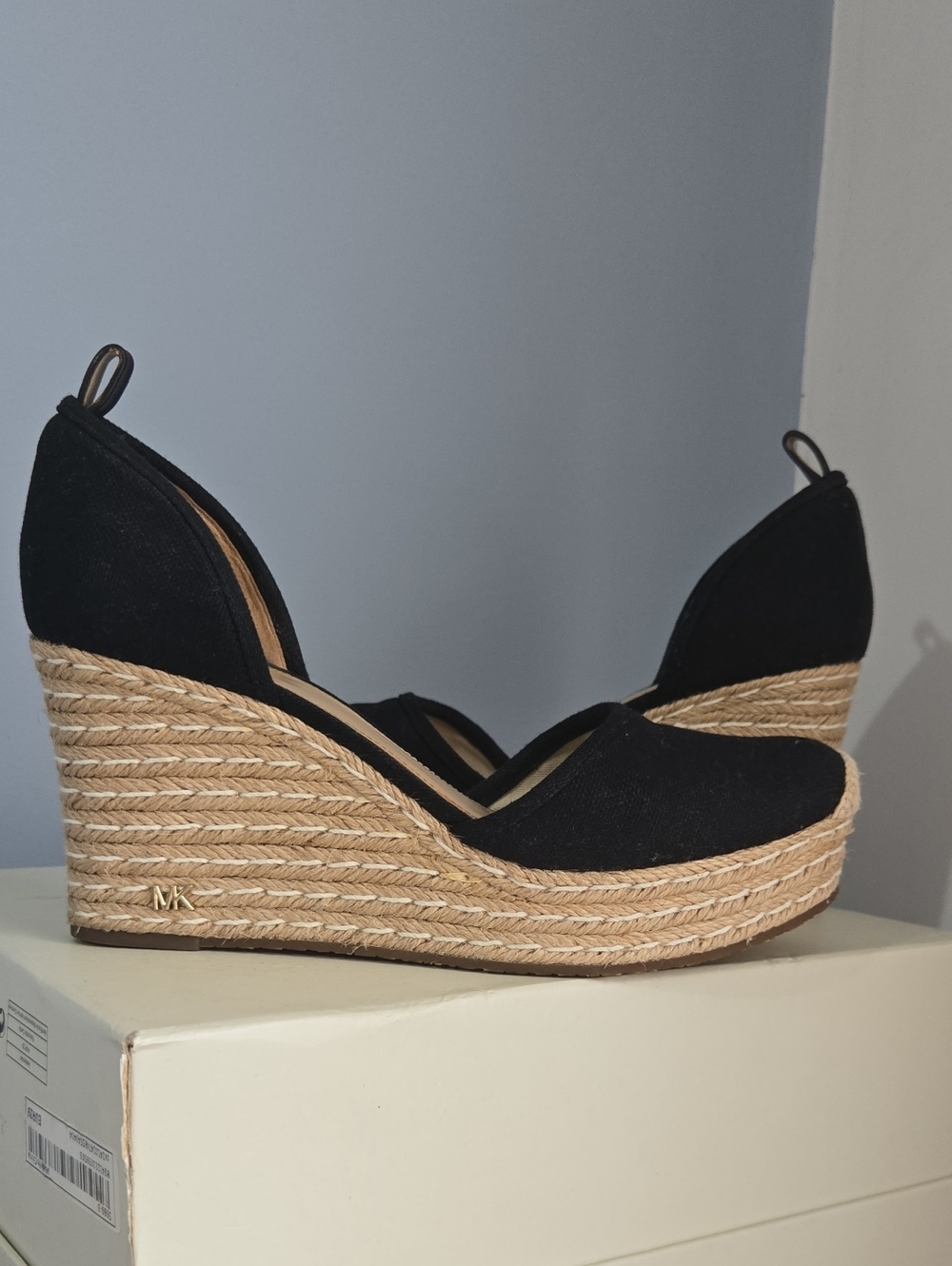 Kendrick Espadrille Wedge Sandal 7.5 (Missing Straps)